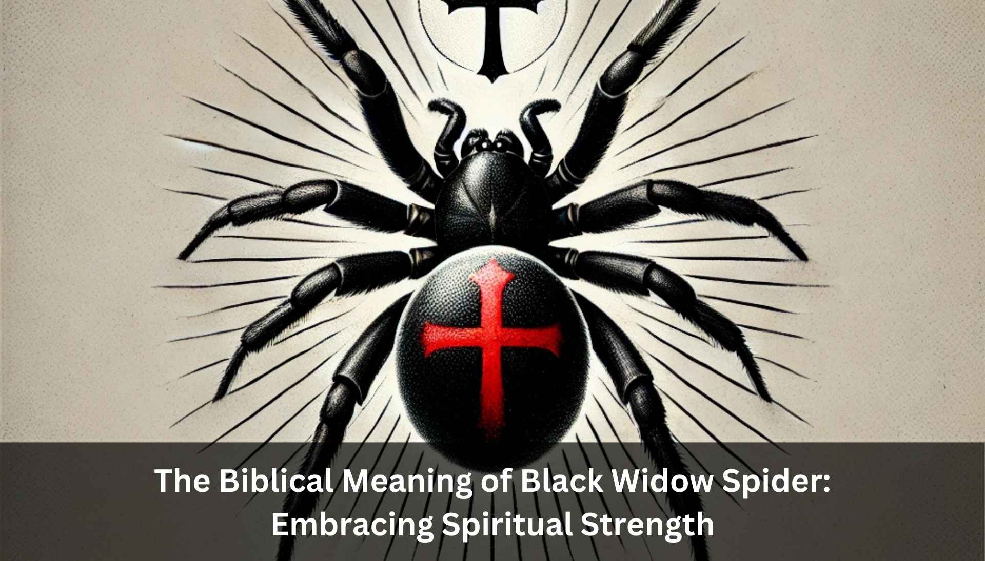 The Biblical Meaning of Black Widow Spider